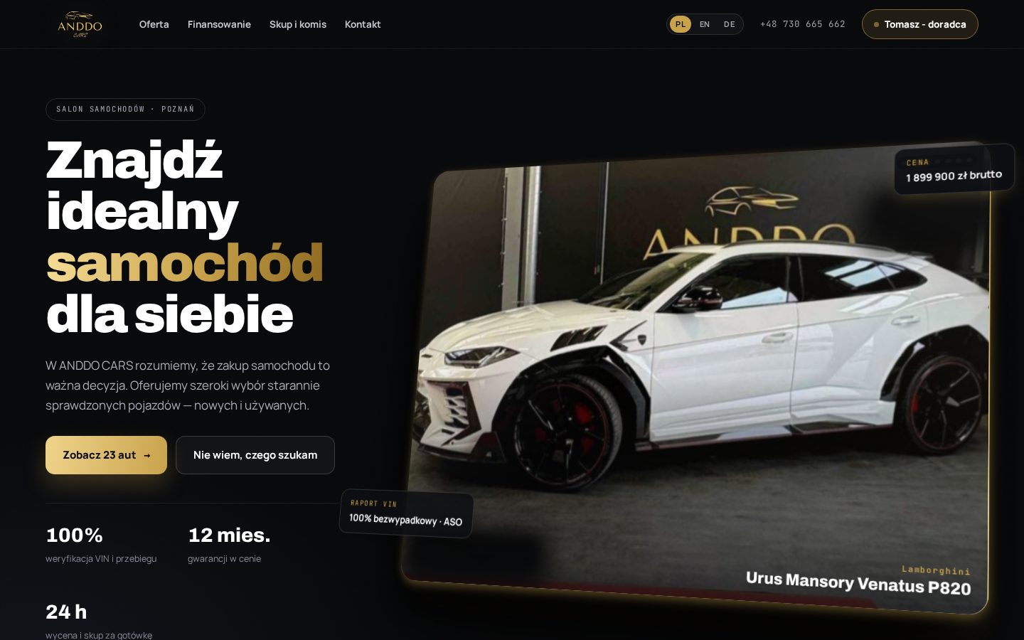 Strona główna Anddo Cars